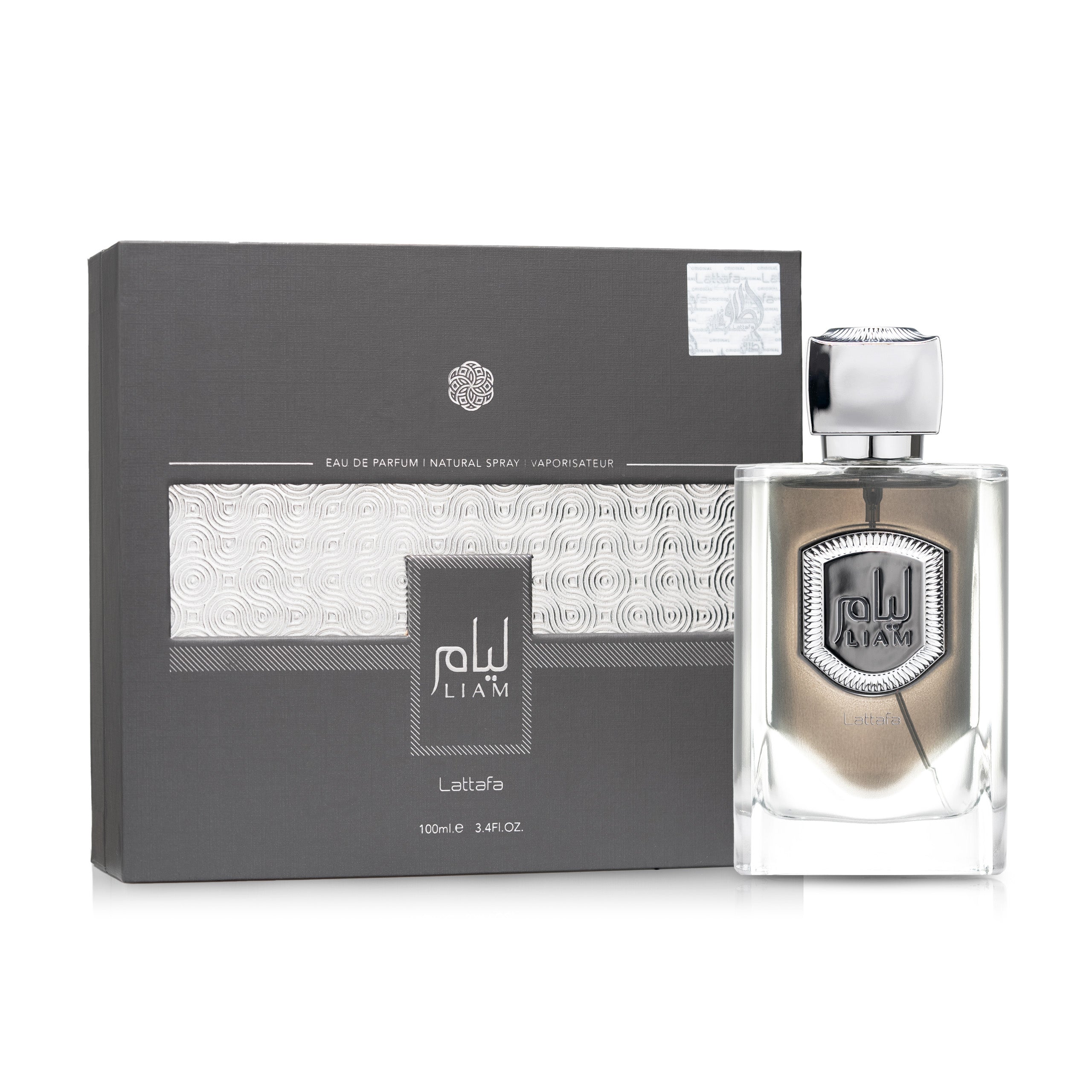 Liam Grey Edp 100ml For Unisex By Lattafa